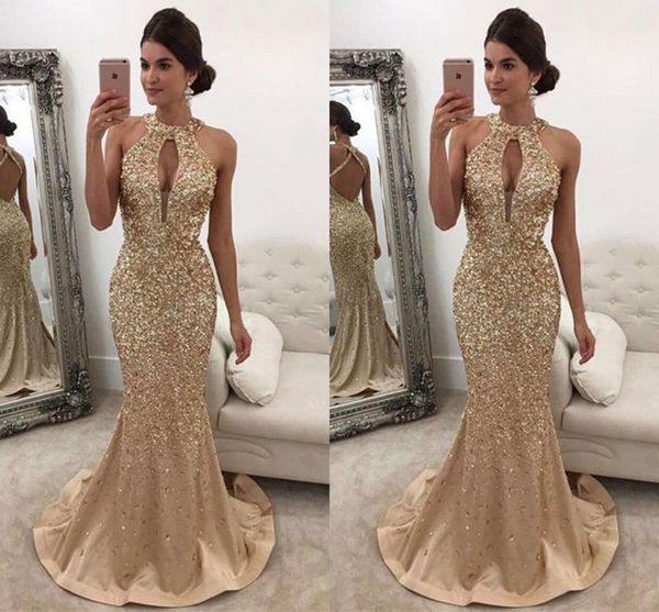 2022 arabic silver gold evening dresses wear jewel neck keyhole crystal beading mermaid satin open back sweep train formal party dress prom, Black;red
2022 arabic silver gold evening dresses wear jewel neck keyhole crystal beading mermaid satin open back sweep train formal party dress prom, Black;red