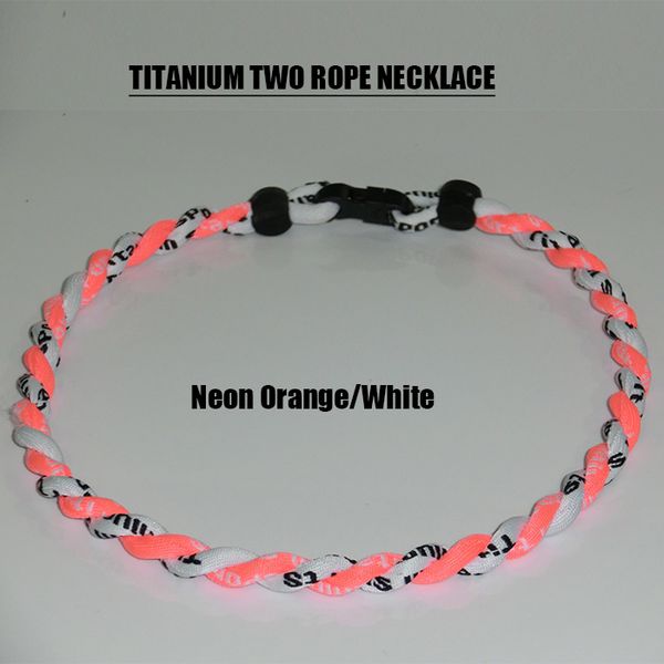 new 20" 2 rope twisted titanium sport necklace black light blue tornado baseball, Silver
new 20" 2 rope twisted titanium sport necklace black light blue tornado baseball, Silver