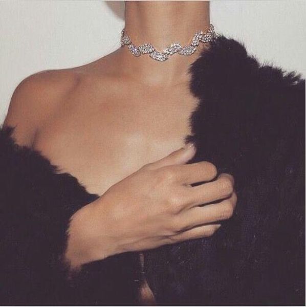 fashion brand claw crystal leaf chokers statement necklace women rhinestone chunky necklace collars vintage wedding jewelry bijoux 2017, Golden;silver
fashion brand claw crystal leaf chokers statement necklace women rhinestone chunky necklace collars vintage wedding jewelry bijoux 2017, Golden;silver