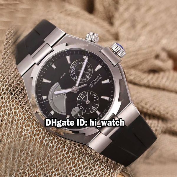 new overseas dual time black dial 47450 power reserve 47450/000w-9511 automatic mens watch rubber strap watches luuxry vca131a1, Slivery;brown
new overseas dual time black dial 47450 power reserve 47450/000w-9511 automatic mens watch rubber strap watches luuxry vca131a1, Slivery;brown