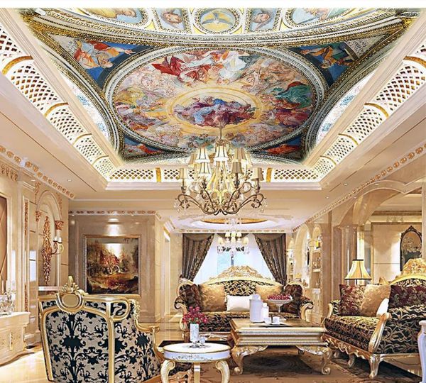 new custom 3d beautiful popular heaven concert oil painting 3d ceiling murals wallpaper
new custom 3d beautiful popular heaven concert oil painting 3d ceiling murals wallpaper