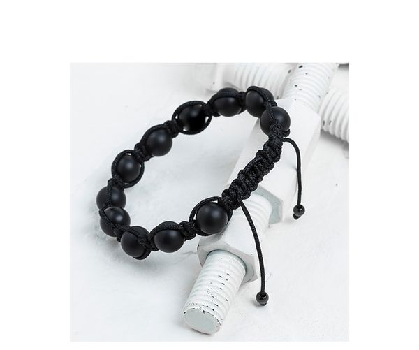 men fashion designer hand rope jewelry, black agate agate stone, personalized original gift jewelry with wear
men fashion designer hand rope jewelry, black agate agate stone, personalized original gift jewelry with wear