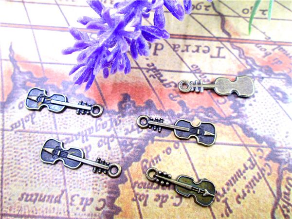 120pcs--guitar charms, antique tibetan bronze tone mini guitars charm pendants 24x7mm, Bronze;silver
120pcs--guitar charms, antique tibetan bronze tone mini guitars charm pendants 24x7mm, Bronze;silver