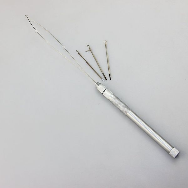 wholesale- multifunctional aluminum handle hook loop threader micro rings/tubes beads applicator 1pcs/pack for cold fusion hair extensions, Black;brown
wholesale- multifunctional aluminum handle hook loop threader micro rings/tubes beads applicator 1pcs/pack for cold fusion hair extensions, Black;brown