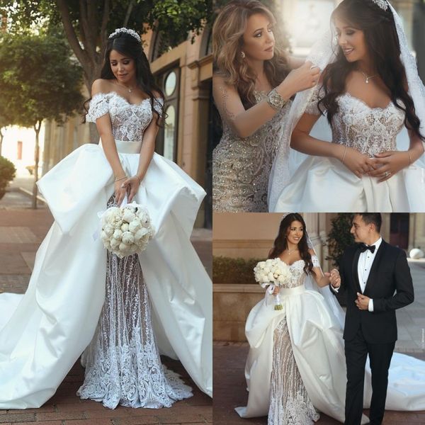 beach beaded wedding dress plus size lace ball gown wedding dresses off shoulder detachable bridal gowns, White
beach beaded wedding dress plus size lace ball gown wedding dresses off shoulder detachable bridal gowns, White