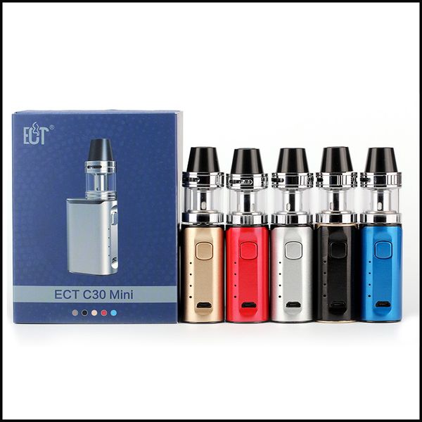 Original ECT C30 Mini Kit with 2.0ml Met Atomizer 1200mAh Box Mod Kenjoy Met Kit VS ECT 50 Kit DHL FREE
Original ECT C30 Mini Kit with 2.0ml Met Atomizer 1200mAh Box Mod Kenjoy Met Kit VS ECT 50 Kit DHL FREE