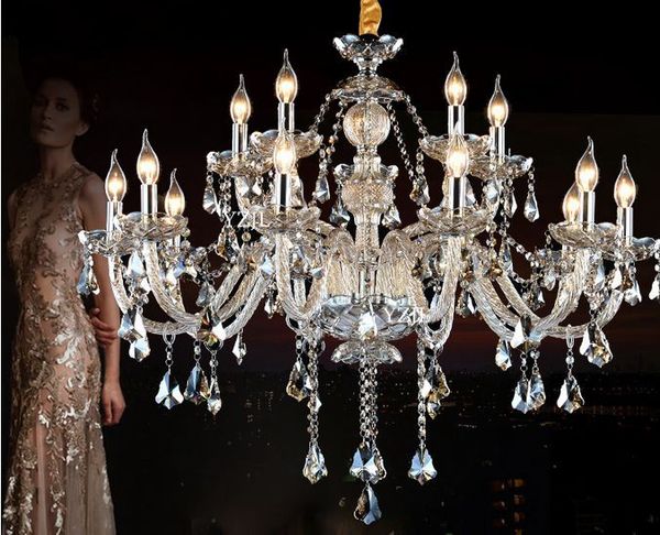 modern european crystal chandelier candle light chandelier warm simple atmospheric living room dining room bedroom chandeliers
modern european crystal chandelier candle light chandelier warm simple atmospheric living room dining room bedroom chandeliers