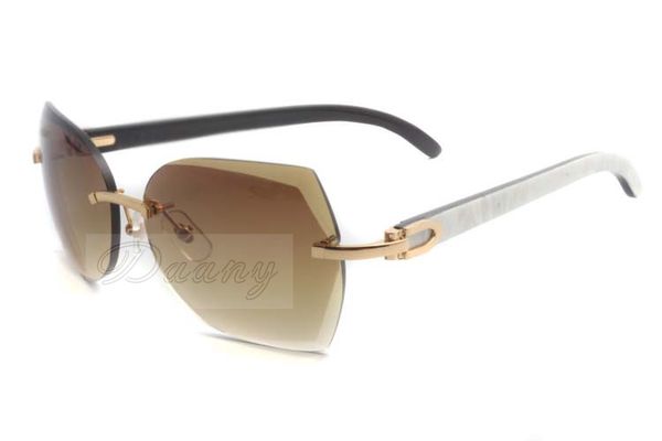 new style trendy natural mixed buffalo horn sunglasses in gold with cut lenses 8300817 for unisex, size: 60-18-140mm, White;black
new style trendy natural mixed buffalo horn sunglasses in gold with cut lenses 8300817 for unisex, size: 60-18-140mm, White;black