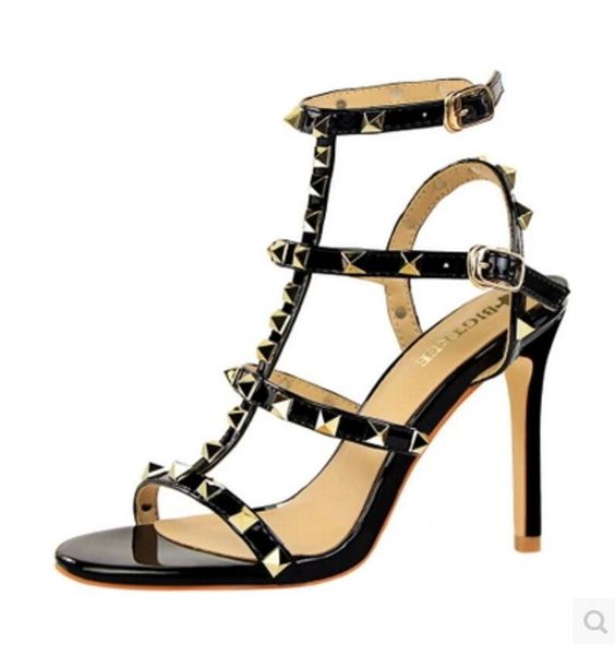 sell women high heels party fashion rivets girls pointed shoes dance shoes wedding shoes double straps sandals, Black
sell women high heels party fashion rivets girls pointed shoes dance shoes wedding shoes double straps sandals, Black
