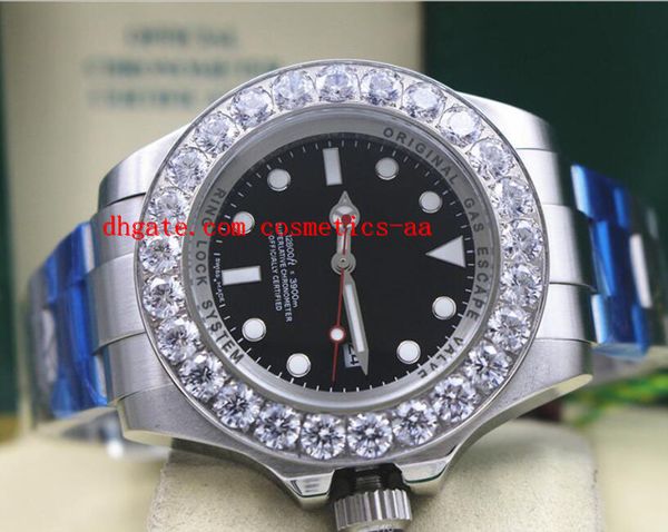 unused watch black dial 116660 44mm bigger diamond ceramic bezel automatic mechanical men watches luxury wristwatch, Slivery;brown
unused watch black dial 116660 44mm bigger diamond ceramic bezel automatic mechanical men watches luxury wristwatch, Slivery;brown