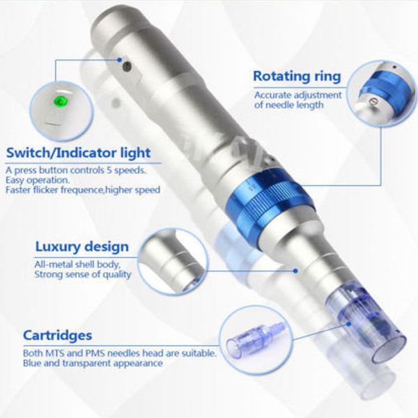derma pen powerful ultima a6 microneedle dermapen dermastamp meso 12 needles dr.pen replaceable cartridge eu/us/uk/au plug
derma pen powerful ultima a6 microneedle dermapen dermastamp meso 12 needles dr.pen replaceable cartridge eu/us/uk/au plug