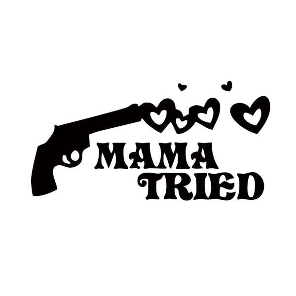 new style for mama tried gun car styling decal vinyl sticker jdm car window accessories graphics
new style for mama tried gun car styling decal vinyl sticker jdm car window accessories graphics