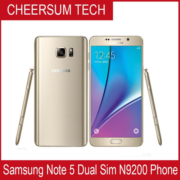 refurbished original samsung galaxy note 5 n920 dual sim unlocked phone octa core 4gb/32gb 5.7 inch 2560 x 1440
refurbished original samsung galaxy note 5 n920 dual sim unlocked phone octa core 4gb/32gb 5.7 inch 2560 x 1440