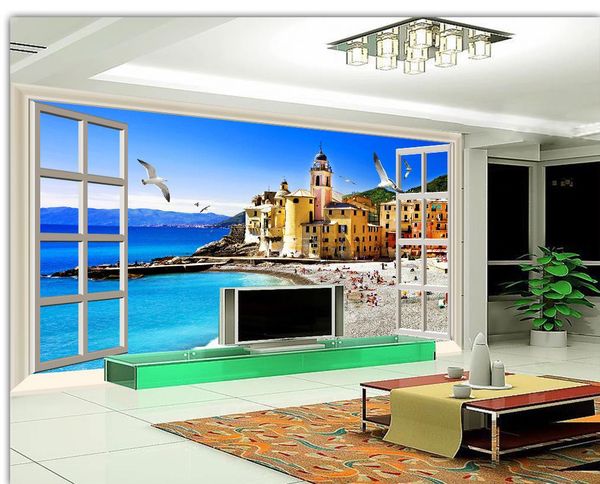 fashion 3d home decor beautiful sea view tv background wall wallpaper for walls 3 d for living room
fashion 3d home decor beautiful sea view tv background wall wallpaper for walls 3 d for living room