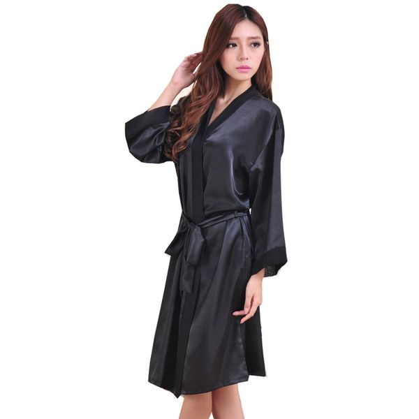 wholesale- black summer silk chiffon robe new style women's kimono bath gown lounge nightgown sleepwear zs037, Black;red
wholesale- black summer silk chiffon robe new style women's kimono bath gown lounge nightgown sleepwear zs037, Black;red