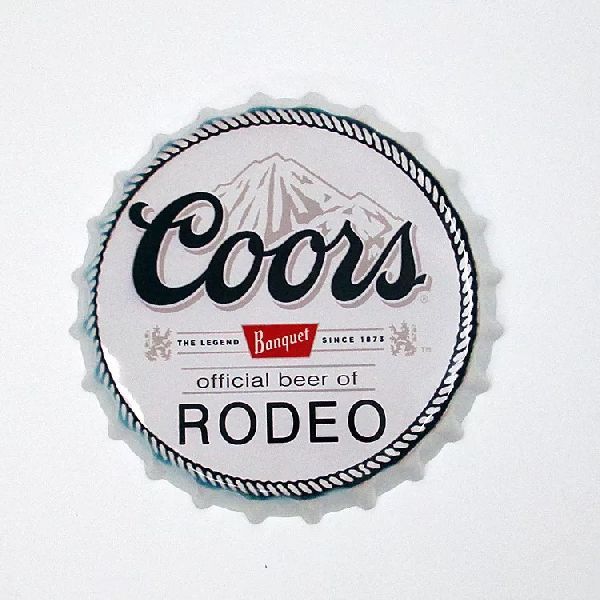 coors beer official beer of rodeo round bottle cap vintage tin sign bar pub home wall decor metal art poster
coors beer official beer of rodeo round bottle cap vintage tin sign bar pub home wall decor metal art poster