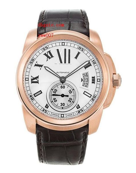 Factory Supplier Luxury AAA Wristwatches 18k Pink Gold alibre Automatic Mechanical White Dial Ref W7100009 Mens Men's Watch Watches
Factory Supplier Luxury AAA Wristwatches 18k Pink Gold alibre Automatic Mechanical White Dial Ref W7100009 Mens Men's Watch Watches