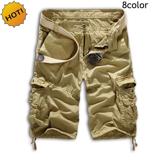 2017 summer short cotton straight multi pocket cargo shorts men army tactical camouflage baggy traning trousers man 10colo, White;black
2017 summer short cotton straight multi pocket cargo shorts men army tactical camouflage baggy traning trousers man 10colo, White;black
