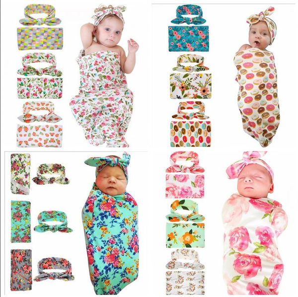 12 styles newborn swaddle blanket headwrap hospital swaddled set floral baby swaddle set headband baby p prop knots high quality, Silver
12 styles newborn swaddle blanket headwrap hospital swaddled set floral baby swaddle set headband baby p prop knots high quality, Silver