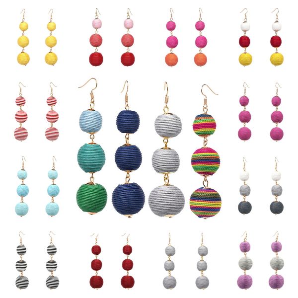 women's bohemia triple thread lantern ball dangle fashion earrings 18 styles long drop earrings jewelry gift b669l, Silver
women's bohemia triple thread lantern ball dangle fashion earrings 18 styles long drop earrings jewelry gift b669l, Silver