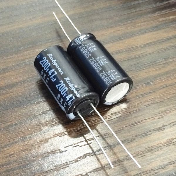 wholesale- 10pcs 47uf 200v rubycon bxc 12.5x25mm high ripple current long life 200v47uf aluminum electrolytic capacitors
wholesale- 10pcs 47uf 200v rubycon bxc 12.5x25mm high ripple current long life 200v47uf aluminum electrolytic capacitors