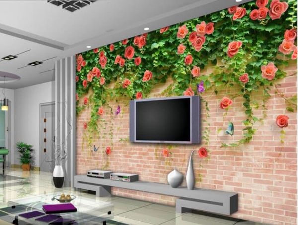 3d wallpaper custom p flower rose brick wall painting living room home decoration 3d wall murals wallpaper for walls 3 d
3d wallpaper custom p flower rose brick wall painting living room home decoration 3d wall murals wallpaper for walls 3 d