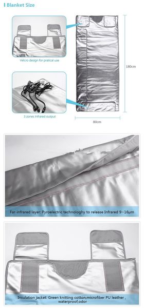 fast shipping 3 zones body care infrared sauna heat body wrap blanket 
fast shipping 3 zones body care infrared sauna heat body wrap blanket