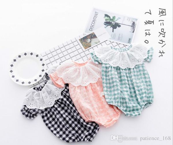 2017 INS 3 colors new styles New Arrivals Hot sell infant kids Summer 100% cotton Plaid baby short sleeve Jumpsuit clothing free shipping
2017 INS 3 colors new styles New Arrivals Hot sell infant kids Summer 100% cotton Plaid baby short sleeve Jumpsuit clothing free shipping
