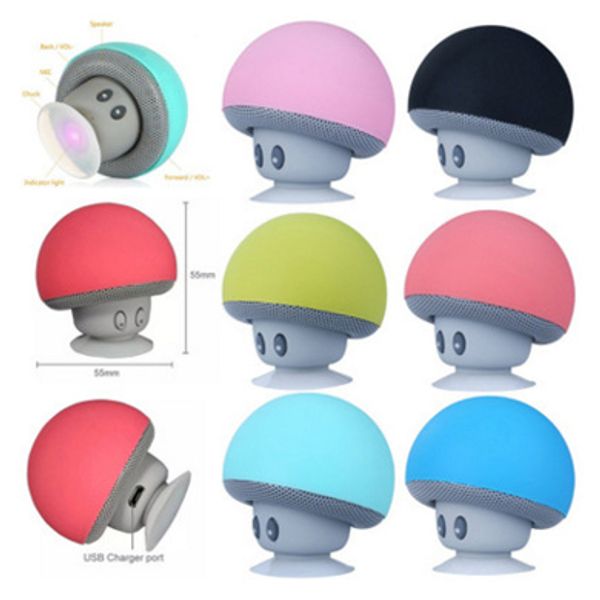 brand new mini bluetooth speakers mushroom style with mic suction cup stereo subwoofer wireless portable mp3 music player loudspeakers
brand new mini bluetooth speakers mushroom style with mic suction cup stereo subwoofer wireless portable mp3 music player loudspeakers