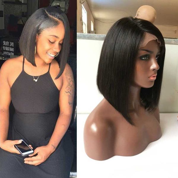 human hair full lace human hair wigs short bob cut wigs bob lace front wigs for black women, Black;brown
human hair full lace human hair wigs short bob cut wigs bob lace front wigs for black women, Black;brown