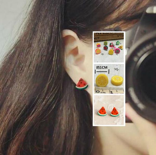 50 pairs 3d cartoon fruit (15 designs) ear studs earstud earrings jewelry sweet ear studs + sers, Golden;silver
50 pairs 3d cartoon fruit (15 designs) ear studs earstud earrings jewelry sweet ear studs + sers, Golden;silver