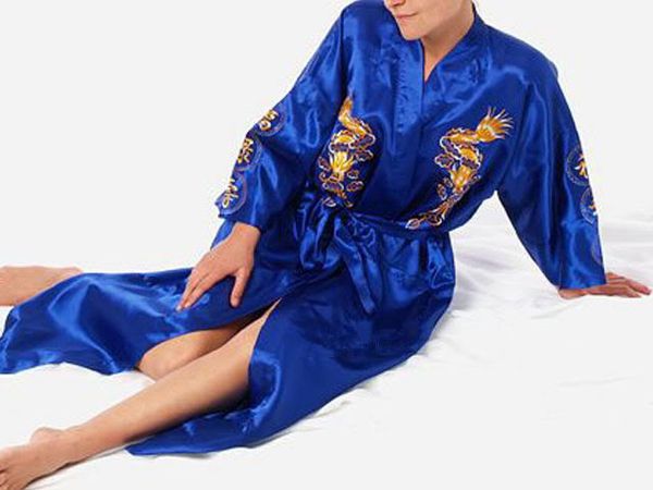wholesale- new arrival blue female satin robe chinese women's embroidery kimono bath gown spring autumn size s l xl xxl xxxl s0011#, Black;red
wholesale- new arrival blue female satin robe chinese women's embroidery kimono bath gown spring autumn size s l xl xxl xxxl s0011#, Black;red