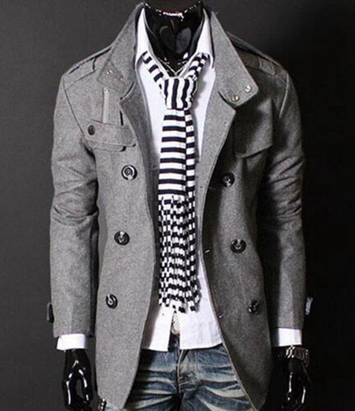 the new men's autumn/winter in europe and the cultivate one's morality personality double-breasted trench coat with cloth /m-3xl, Black
the new men's autumn/winter in europe and the cultivate one's morality personality double-breasted trench coat with cloth /m-3xl, Black
