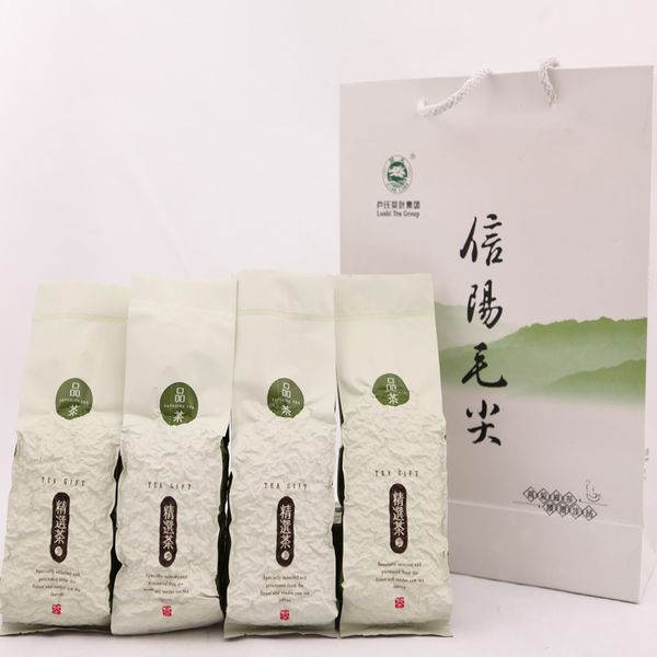 

xinyang mao jian green tea 250g (125g * 2 bags) new herbal tea slimming tea buy 2 get the gift