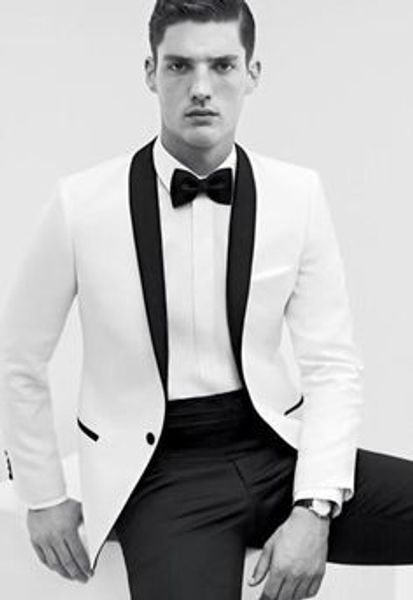 wholesale- classic style one button white groom tuxedos groomsmen men's wedding prom suits custom made (jacket+pants+girdle+tie) k:372, White;black
wholesale- classic style one button white groom tuxedos groomsmen men's wedding prom suits custom made (jacket+pants+girdle+tie) k:372, White;black