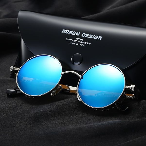 coating sunglasses gothic eyewear round men brand vintage mirrored steampunk circle sun glasses new uv400 retro polarized tbtix, White;black
coating sunglasses gothic eyewear round men brand vintage mirrored steampunk circle sun glasses new uv400 retro polarized tbtix, White;black