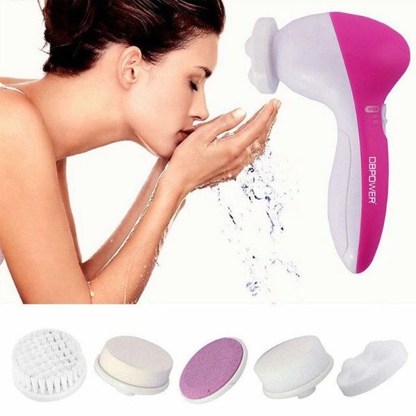 5in1 Electric Facial Cleanser Face Skin Care Set Washing Brush Massager Pore Cleaner Deep Clean Remove Cleansing Instrument Beauty Equipment
5in1 Electric Facial Cleanser Face Skin Care Set Washing Brush Massager Pore Cleaner Deep Clean Remove Cleansing Instrument Beauty Equipment