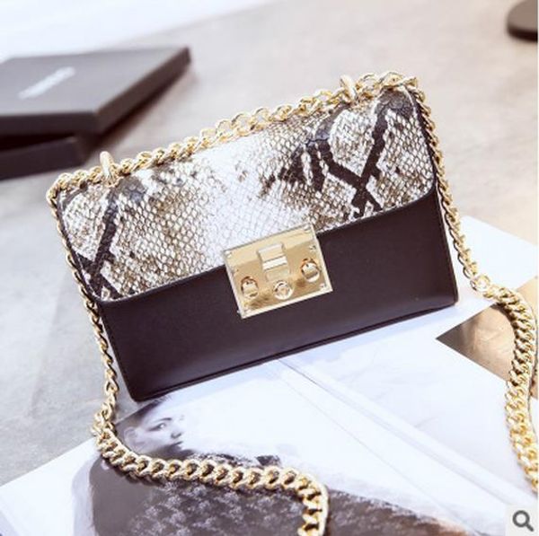 wholesale- women bag european and american fashion serpentine spell color women chain buckle shoulder bag women messenger bags
wholesale- women bag european and american fashion serpentine spell color women chain buckle shoulder bag women messenger bags