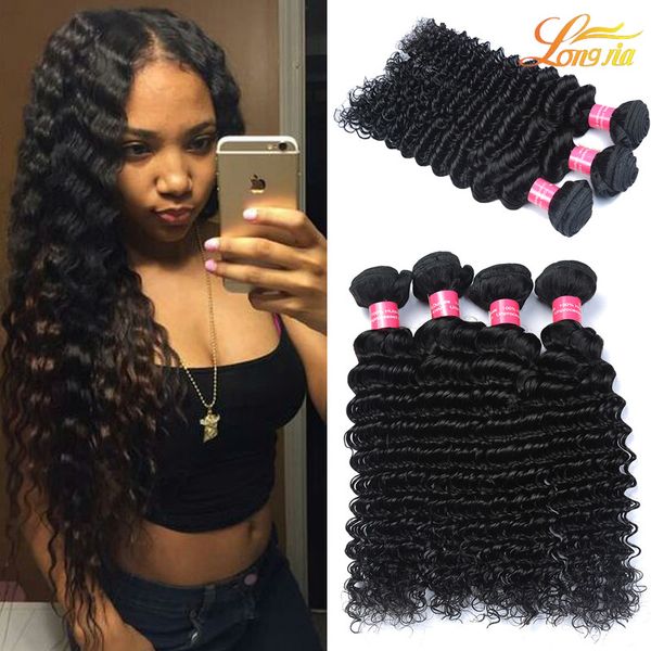 wholesale brazilian malaysian peruvian indian virgin hair deep wave 7a unprocessed brazilian human hair extension indian human hair, Black 
wholesale brazilian malaysian peruvian indian virgin hair deep wave 7a unprocessed brazilian human hair extension indian human hair, Black