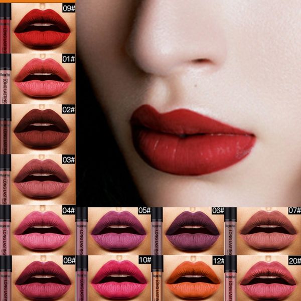long lasting waterproof ultra matte liquid lipstick moisturizer velvet lipstick cosmetic beauty makeup 38 color options
long lasting waterproof ultra matte liquid lipstick moisturizer velvet lipstick cosmetic beauty makeup 38 color options