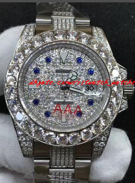 Luxury wri twatch 18k white gold 40mm bigger diamond watch automatic mechanical men watche
Luxury wri twatch 18k white gold 40mm bigger diamond watch automatic mechanical men watche