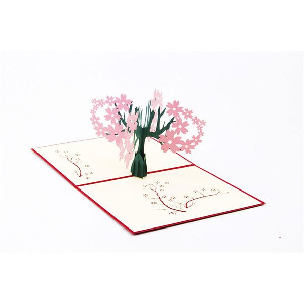 laser cut wedding invitations 3d cubic sakura pop up card valentine's day greeting cards ing
laser cut wedding invitations 3d cubic sakura pop up card valentine's day greeting cards ing