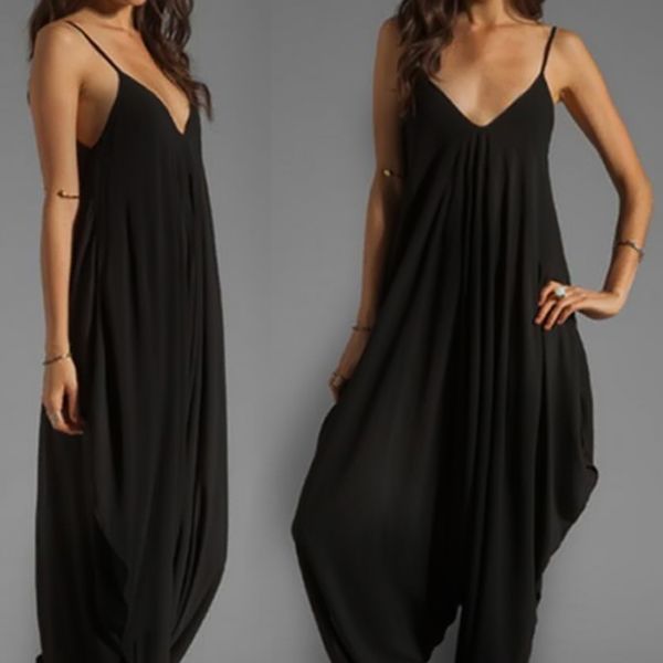 wholesale- syb 2016 new new casual women sleeveless deep v-neck jumpsuits backless spaghetti strap rompers black, Black;white
wholesale- syb 2016 new new casual women sleeveless deep v-neck jumpsuits backless spaghetti strap rompers black, Black;white
