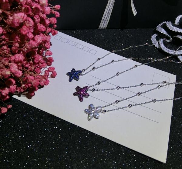 925 sterling silver star jewelry cubic zirconia starfish star pendant necklaces for women birthday christmas gifts 2017
925 sterling silver star jewelry cubic zirconia starfish star pendant necklaces for women birthday christmas gifts 2017