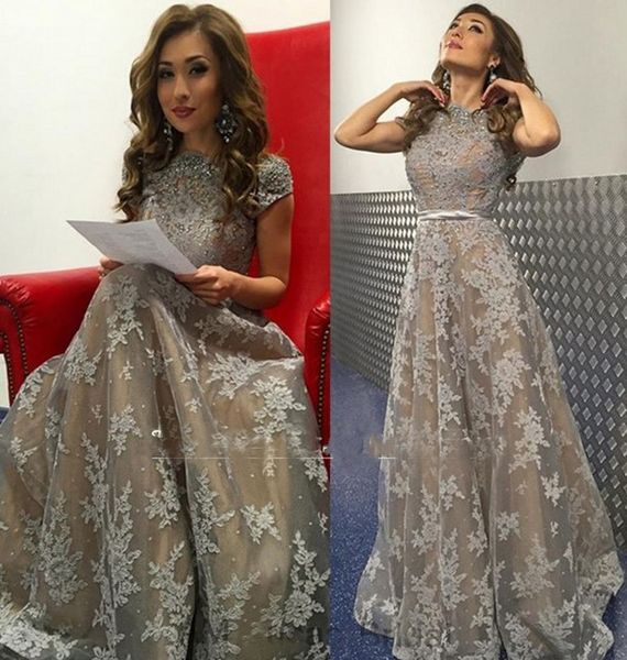 2017 fashion gray lace appliqued evening dresses a line short sleeves high neck arabic vintage prom party celebrity gowns custom made, Black;red
2017 fashion gray lace appliqued evening dresses a line short sleeves high neck arabic vintage prom party celebrity gowns custom made, Black;red