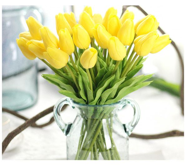 19 colors PU Artificial Flower Tulip bouquet 34 cm/13.4 inch Mini Real touch flowers
19 colors PU Artificial Flower Tulip bouquet 34 cm/13.4 inch Mini Real touch flowers