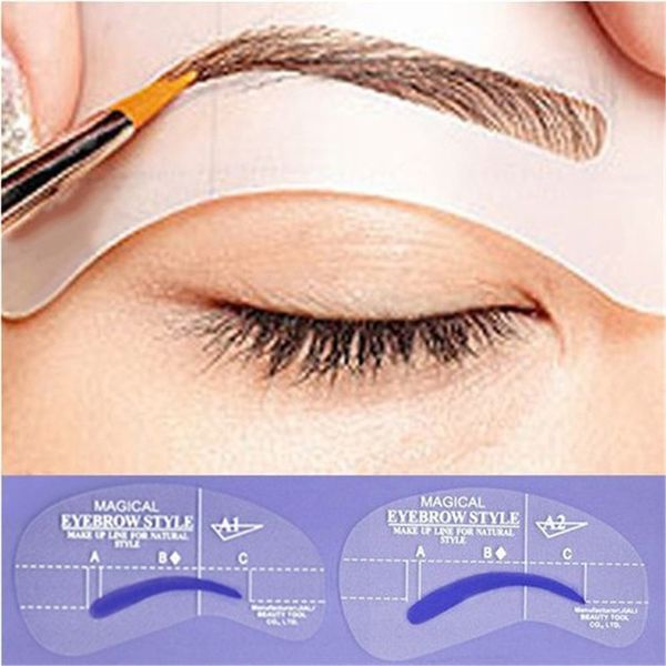 wholesale- new useful women eyebrow model drawing style model grooming stencil template shaping shaper beauty 126
wholesale- new useful women eyebrow model drawing style model grooming stencil template shaping shaper beauty 126