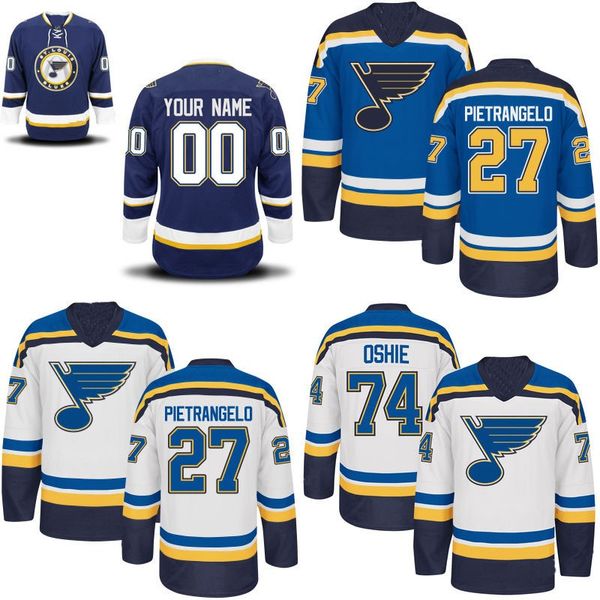 St. Louis Blues Jersey Men's 27 Alex Pietrangelo 34 Jake Allen 74 TJ Oshie 75 Ryan Reaves Custom Hockey Jerseys Any Name and Any Number
St. Louis Blues Jersey Men's 27 Alex Pietrangelo 34 Jake Allen 74 TJ Oshie 75 Ryan Reaves Custom Hockey Jerseys Any Name and Any Number