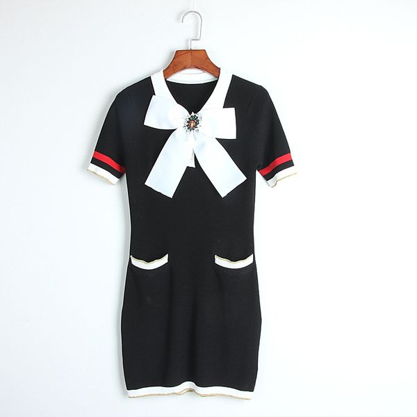 2017 brand same style dress black pink spring crew neck a line mid calf short sleeve viscose polyester empire 600
2017 brand same style dress black pink spring crew neck a line mid calf short sleeve viscose polyester empire 600