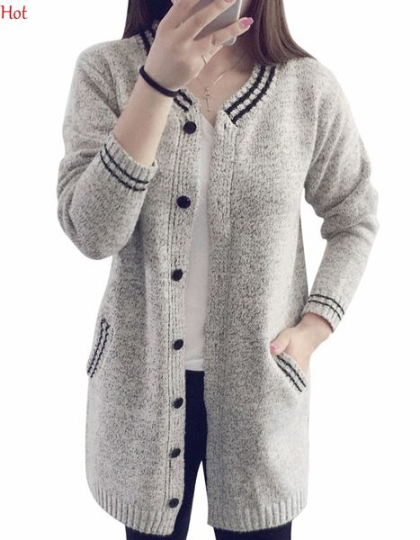 wholesale-women sweater long cardigan fashion autumn style pocket long sleeve loose knitted cardigan female sweaters long coat sv028557, White;black
wholesale-women sweater long cardigan fashion autumn style pocket long sleeve loose knitted cardigan female sweaters long coat sv028557, White;black
